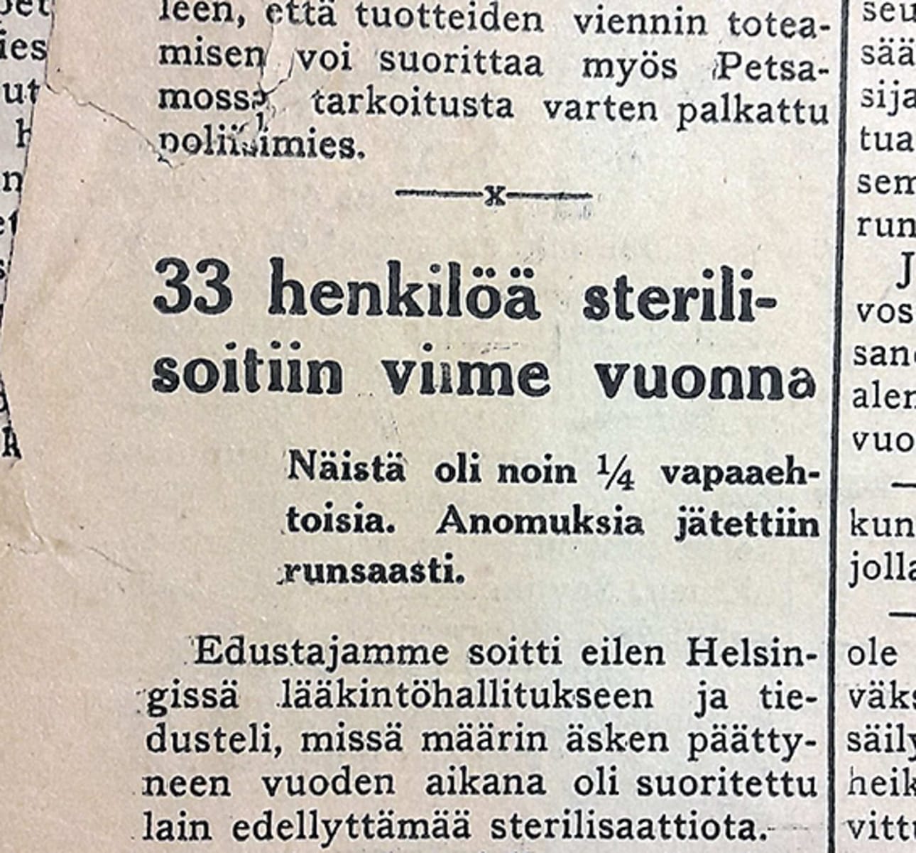Vuonna 1938