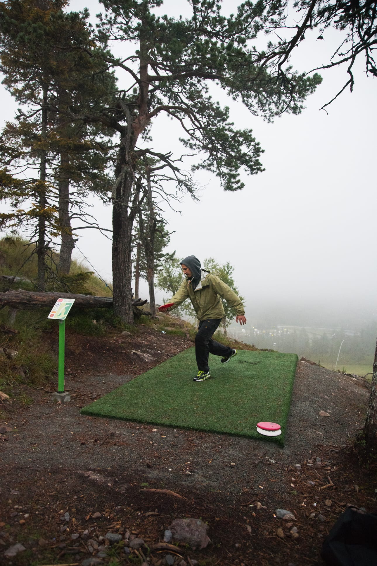 Matti Räty on harrastanut frisbeegolfia nyt muutaman vuoden ajan.