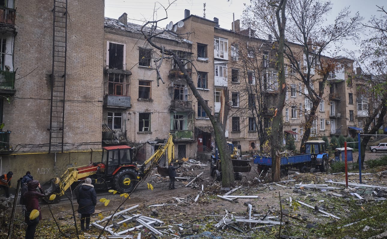 Sota on aiheuttanut valtavat tuhot Ukrainan itäosissa.