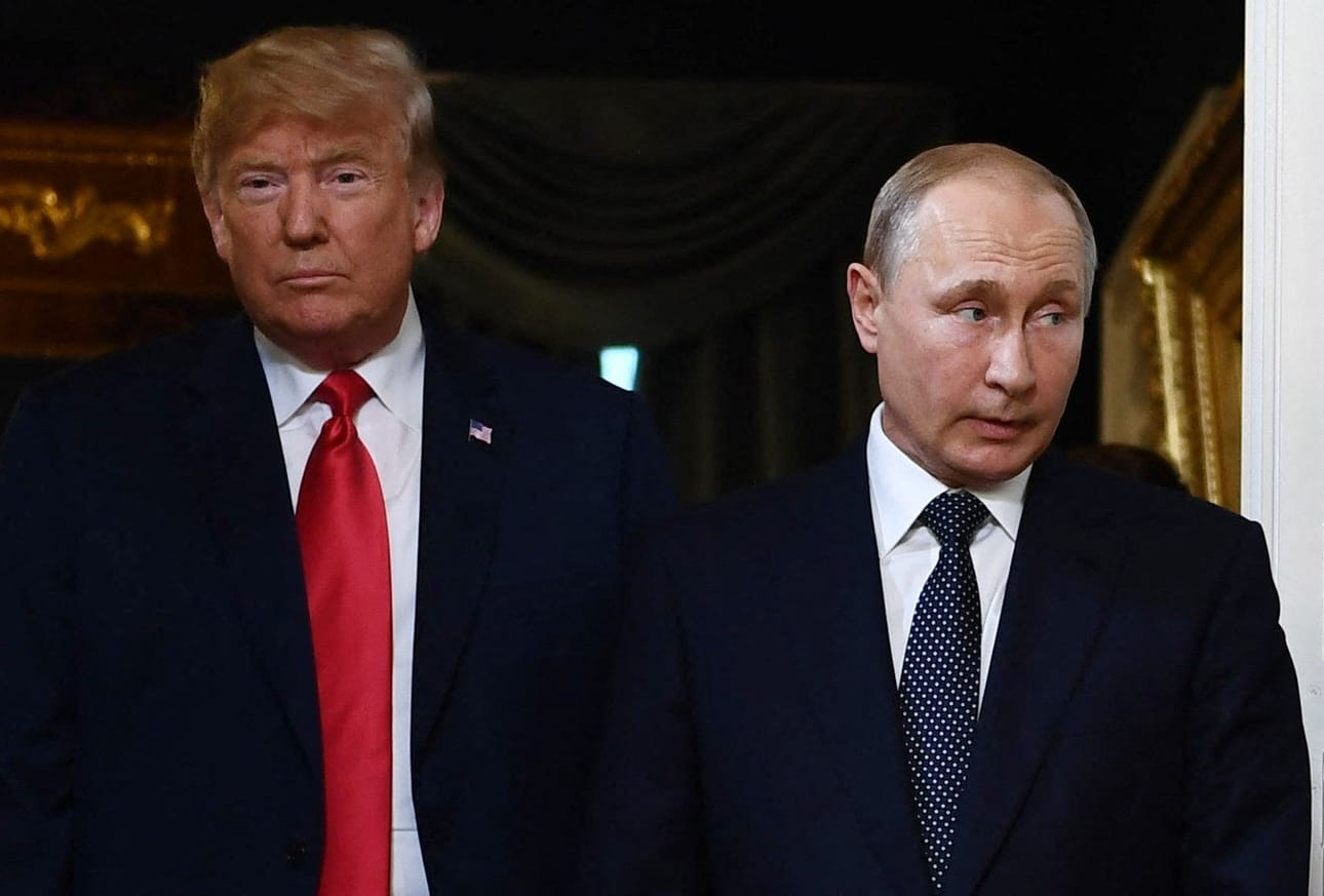 Trumpin edellisellä presidenttikaudella vuonna 2018 Trump ja Putin tapasivat Helsingissä. LEHTIKUVA/AFP
