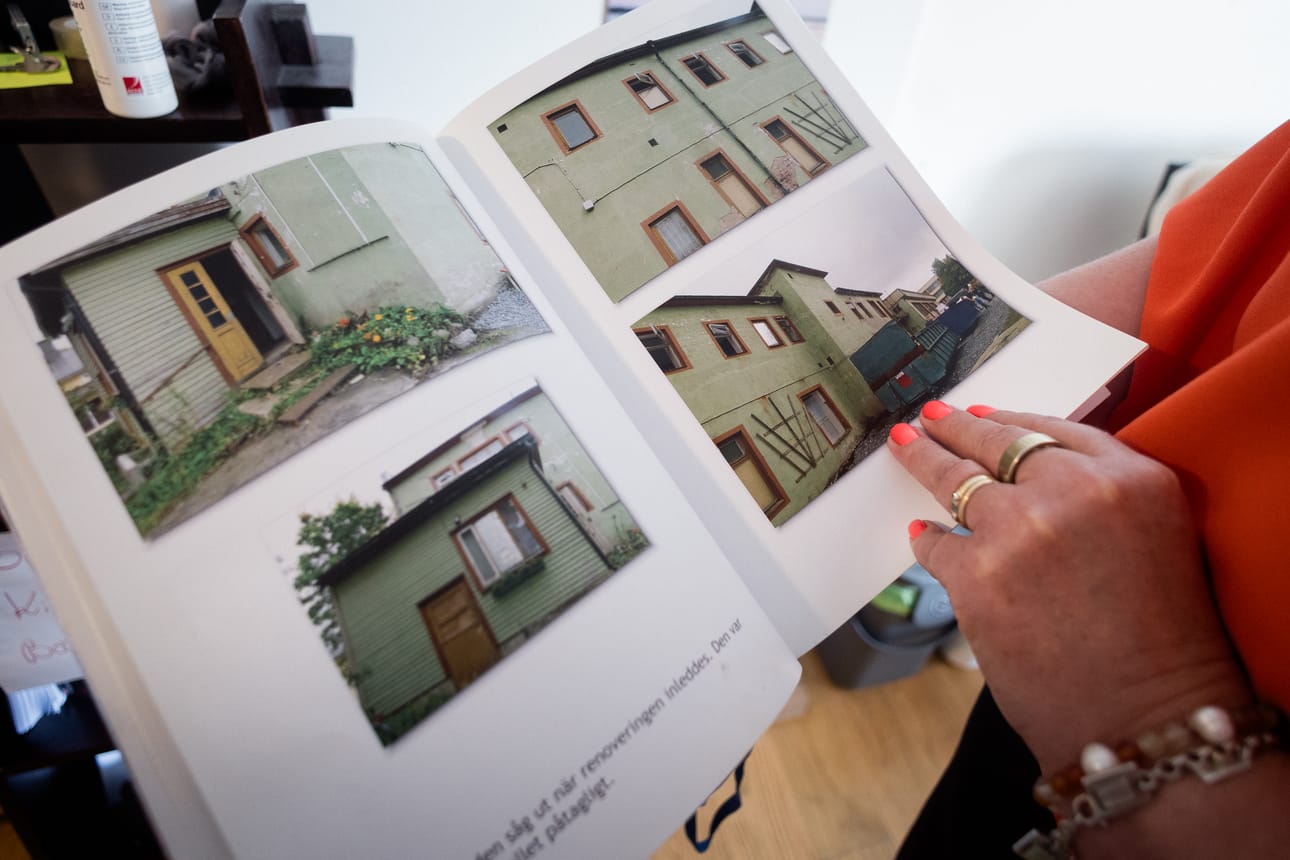 Carina Granö-Träskelin kokosi kirjan entisen julkisen saunan remontista hyvinvointialan yritykseksi.