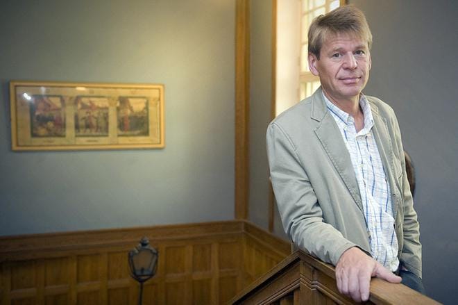 Professori Martin Scheinin teki poliisille tutkintapyynnön puolustusministerin blogista. Poliisi päätti jättää esitutkinnan asiassa toimittamatta. KUVA: Timo Jerkku / arkisto