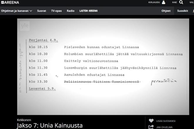 Kyllä, todellakin. KUVA: Kuvakaappaus
