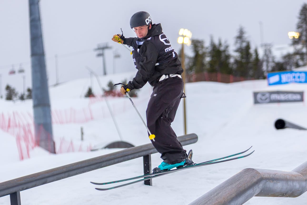 Rovaniemeläinen Niila Johansén voitti Levin World Rookie Tourin slopestylekisan.