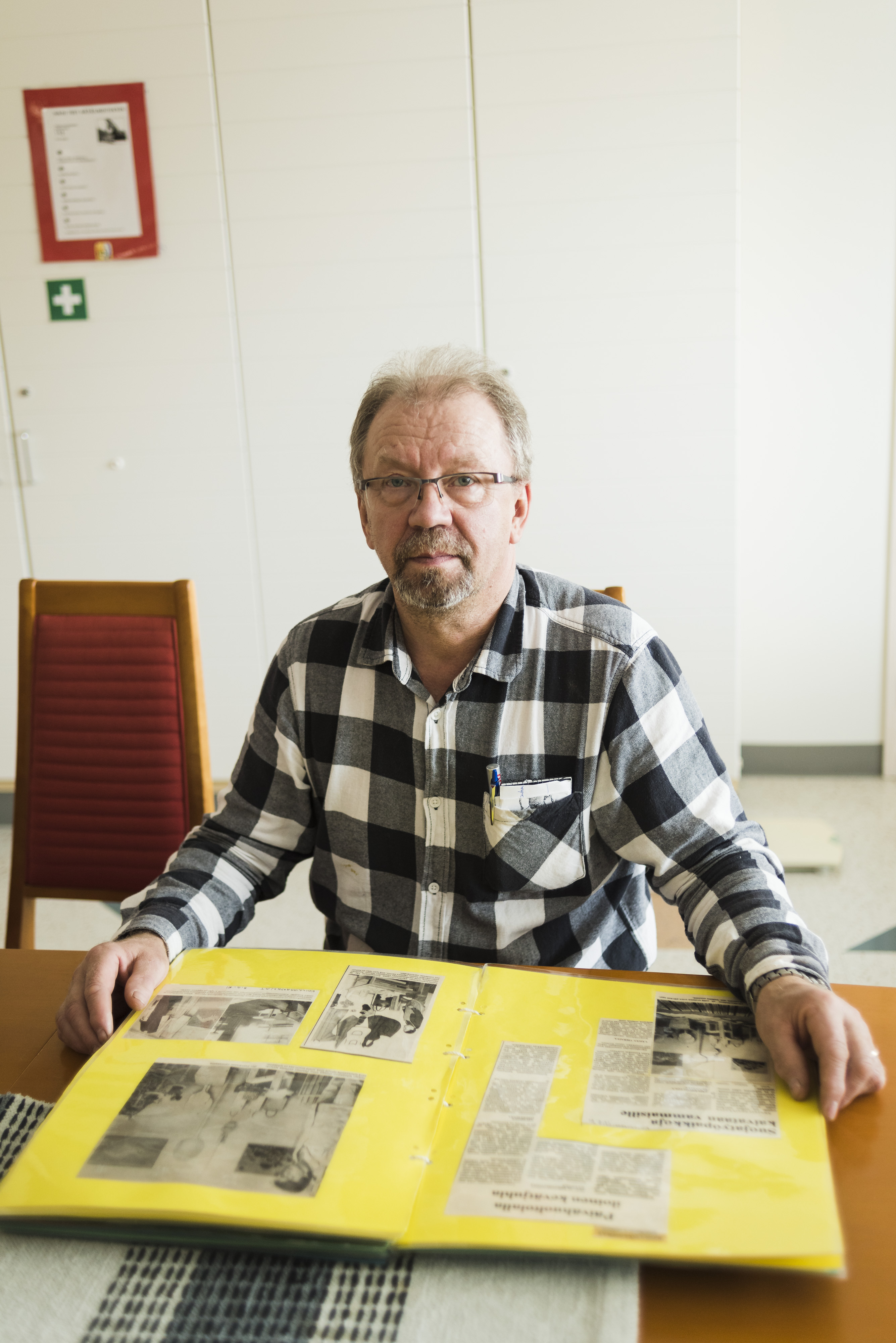 40-vuotisen taipaleen varrelta on kertynyt muutama lehtijuttu. Ne on koottu värikkääseen leikekirjaan, josta on hyvä tarkastaa, mitä vuosien aikana on tapahtunut.