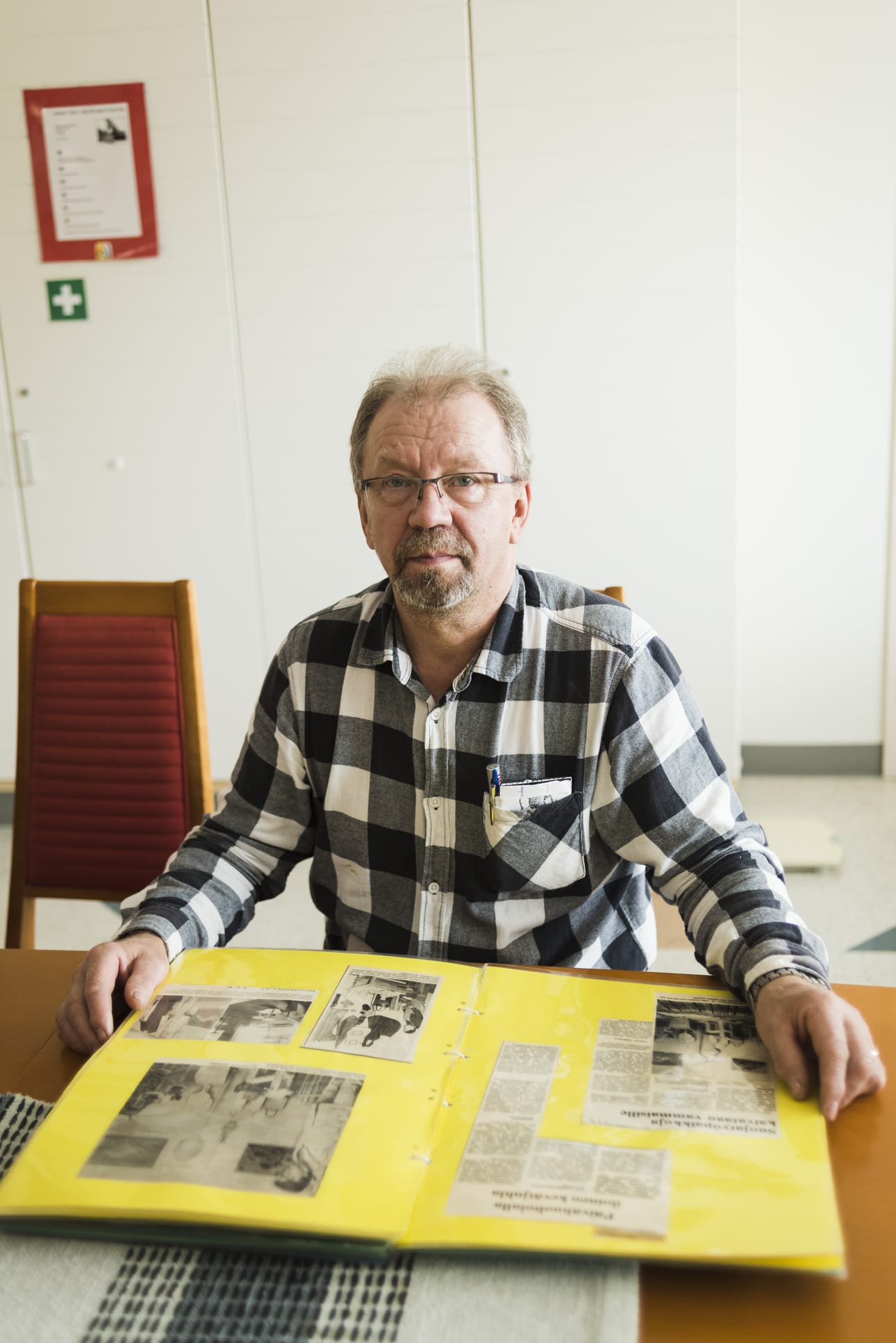 40-vuotisen taipaleen varrelta on kertynyt muutama lehtijuttu. Ne on koottu värikkääseen leikekirjaan, josta on hyvä tarkastaa, mitä vuosien aikana on tapahtunut.