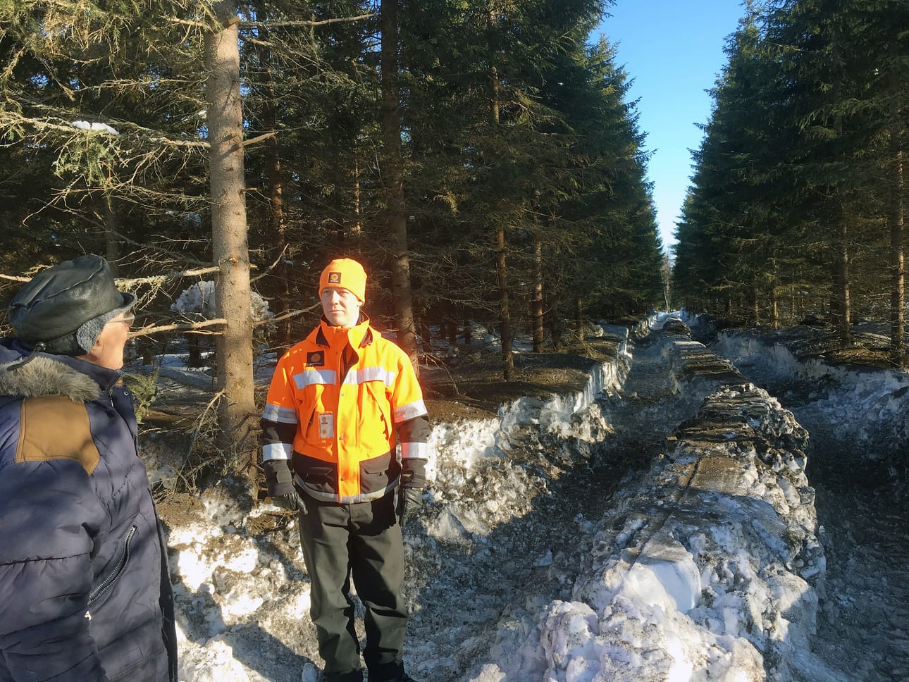 Luken tehostetun metsänhoidon mallissa lannoituspinta-ala kasvatettaisiin viisinkertaiseksi. Tässä tuhkalannoitusta Tornion Ylivojakkalassa.
