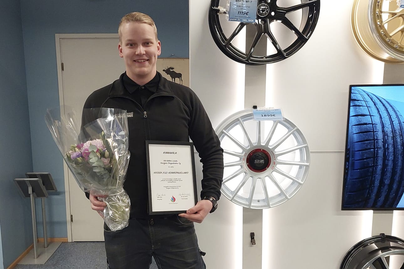 Vili Lintala työskentelee perheyrityksessä, jonka osakas hän itsekin on.