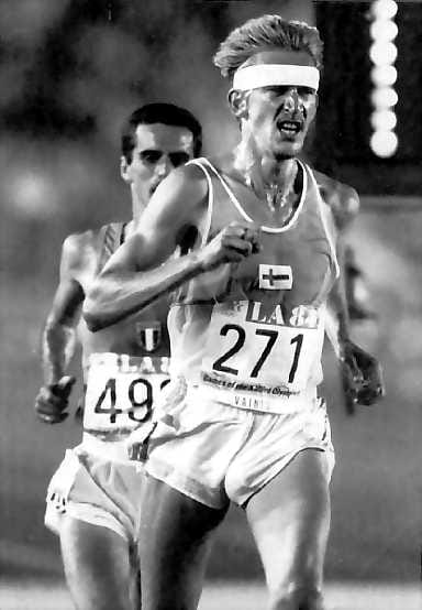 Martti Vainio jäi Los Angelesin olympialaisissa kiinni anabolisista steroideista.