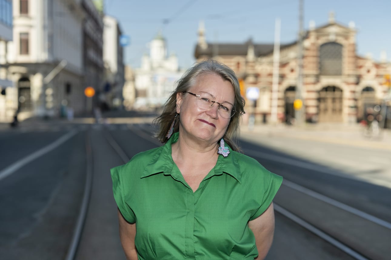 Seurakuntavaalien projektipäällikkö Annmari Salmela työskentelee Kirkkohallituksessa Helsingissä. Pääkaupunkiseutu ja isot kaupungit saivat paljon nuoria seurakuntavaaliehdokkaita.