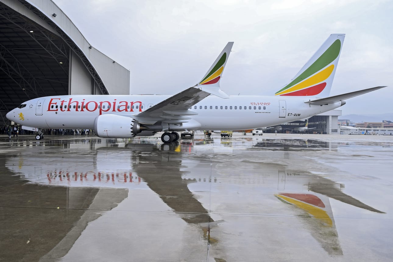 Etiopian turmakone on samaa mallia kuin Indonesiassa syksyllä pudonnut matkustajakone: Boeing 737 Max 8.