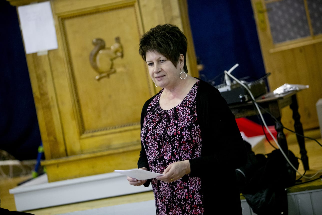 Alajärveläinen Anne Matokangas johtaa perussuomalaisten piirijärjestöä. Arkistokuva.