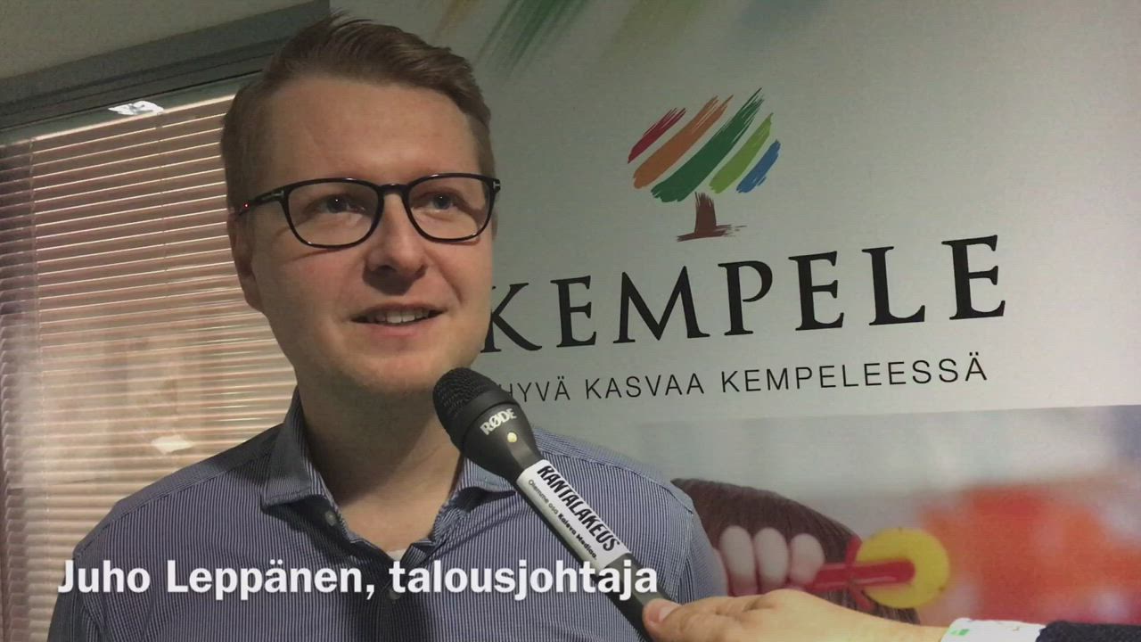 Mitä Kempeleen talousjohtaja Juho Leppänen toivoo Joulupukilta? Miltä näyttää kunnan talous tänä vuonna ja lähitulevaisuudessa?