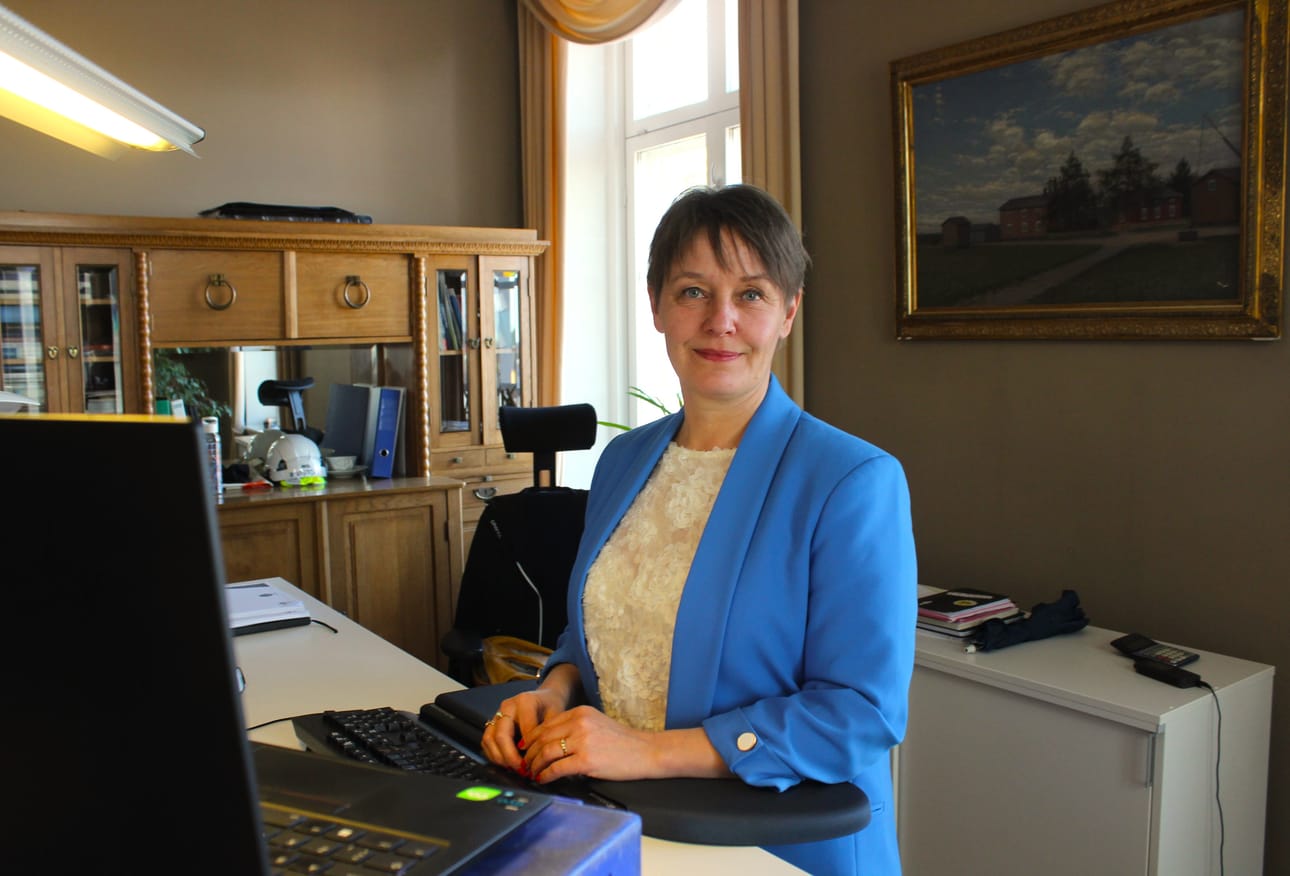 Kristiinan kaupunginjohtaja Mila Segervall on laatinut ehdotuksen, jonka kaupunki antaa Kaskisten kuntaliitostiedusteluun. Kristiinan kaupunginhallitus käsittelee vastausta maanantaina. Arkistokuva.