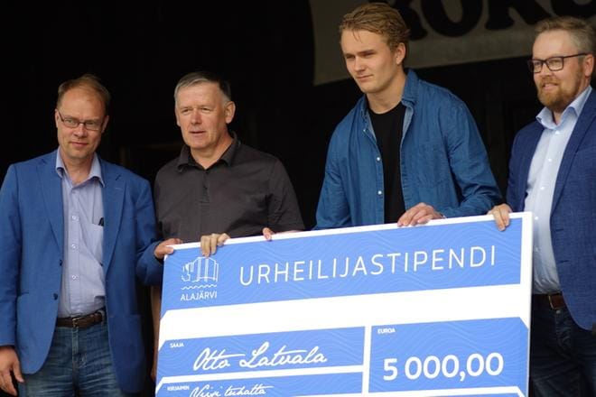 Kuvassa Vesa Koivunen (vas.), Esko Rintamäki, Otto Latvala ja Antti Joensuu. KUVA: TEEMU NIEMELÄ