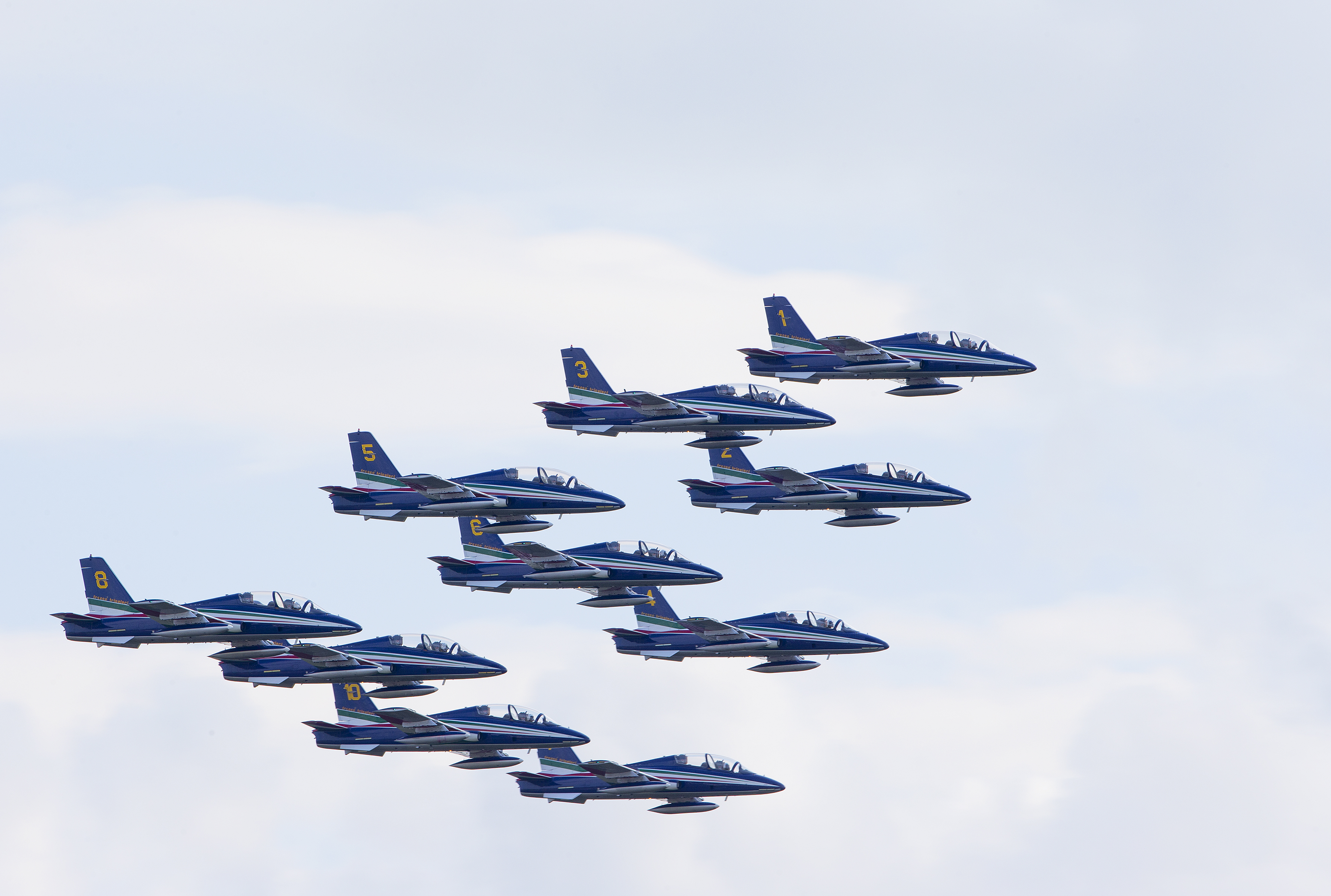 Tour de Sky -lentonäytöksen harjoitukset Oulunsalossa