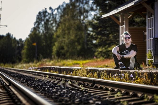 Jenni Hautalan mielestä Interrail on hyvä tapa nähdä mahdollisimman paljon mahdollisimman nopeasti. KUVA: MAIJA SAANIO