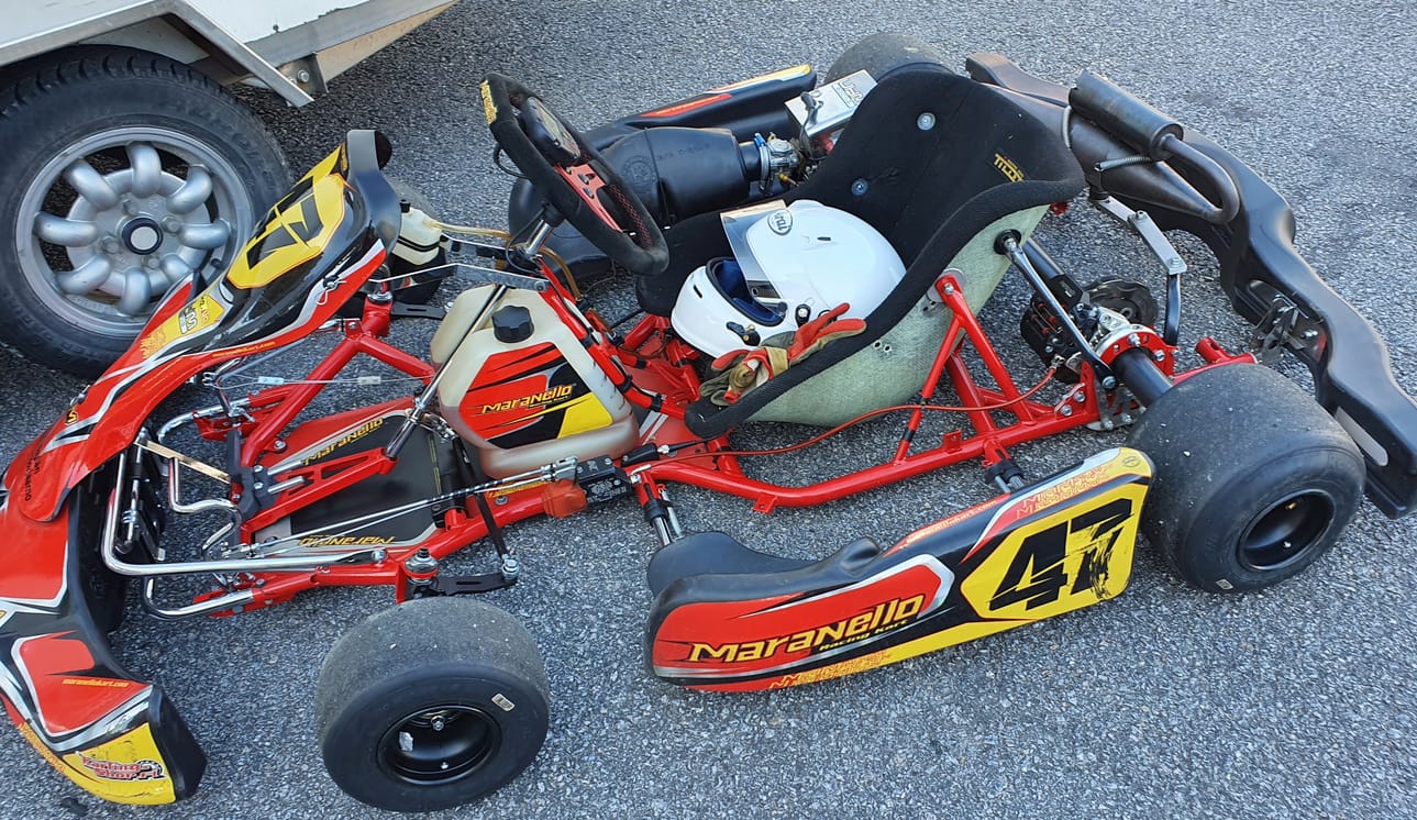 Marraskuussa alkavassa yläkoululaisten karting-kerhossa puuhastellaan tämän mikroauton parissa.