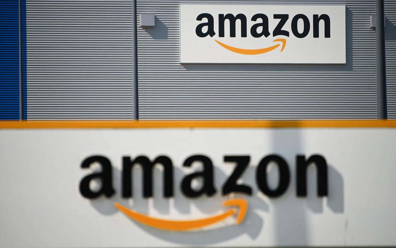 Verkkokauppamäärien kasvun lisäksi Amazonin mainospalvelujen tulos on kasvanut. LEHTIKUVA/AFP