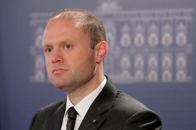 Maltan pääministeri Joseph Muscat aikoo erota tammikuussa. KUVA: DOMENIC AQUILINA/EPA