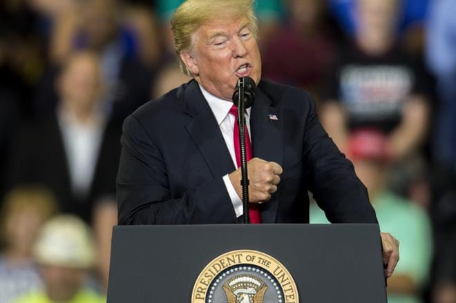 Donald Trump jatkoi Maailman kauppajärjestö WTO:n kritisoimista. KUVA: Brian Cahn