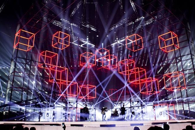 Seinäjokelainen Softengine sijoittui vuoden 2014 Euroviisuissa 11. sijalle. Se Suomen viisuhistorian toiseksi paras sijoitus. Kuva: Jaakko Elenius / arkisto