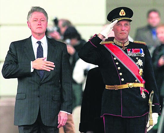 Kuningas Harald juhlii syntymäpäiviään viikonloppuun asti.