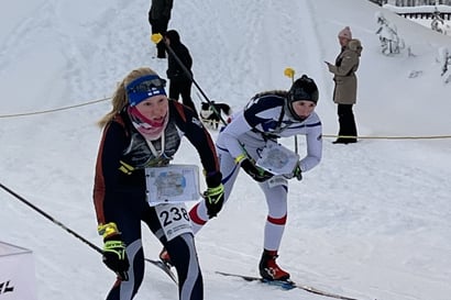 Tuomas Outinen ja Kaisa Klemettinen lauantain nopeimmat – hiihtosuunnistuskisojen avauspäivänä Oivangissa 185 osallistujaa