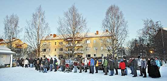 Jono adventikirkolla venyi pitkäksi.