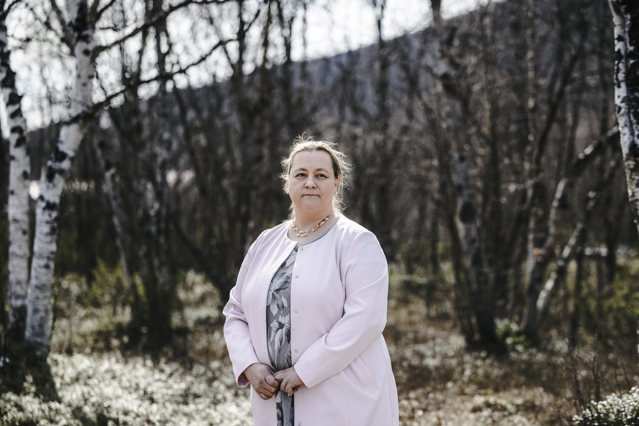 Utsjokisuun koulun rehtori jätti Utsjoen kunnanjohtaja Päivi Kontiosta (kuvassa) häirintäilmoituksen.