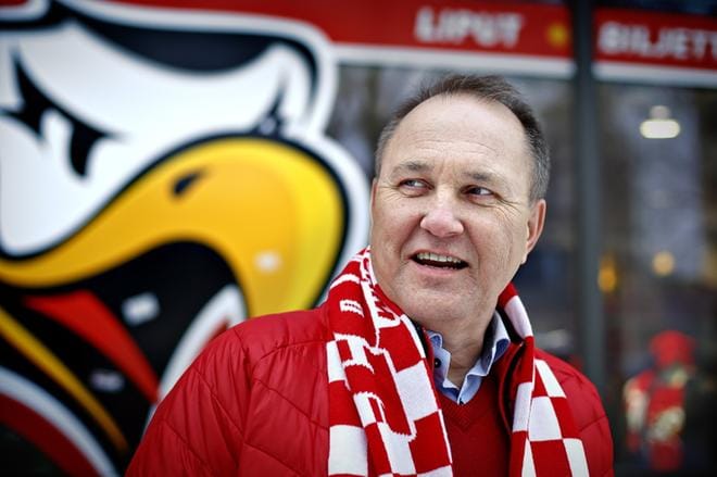 Sportin toimitusjohtaja Tomas Kurtén nukkuu yönsä hyvin. KUVA: TOMI KOSONEN