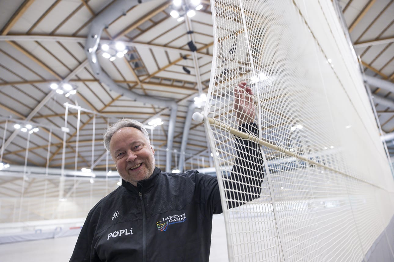 Juha Laukka toimii Oulun Barents Games -kilpailujen kisapäällikkönä.
