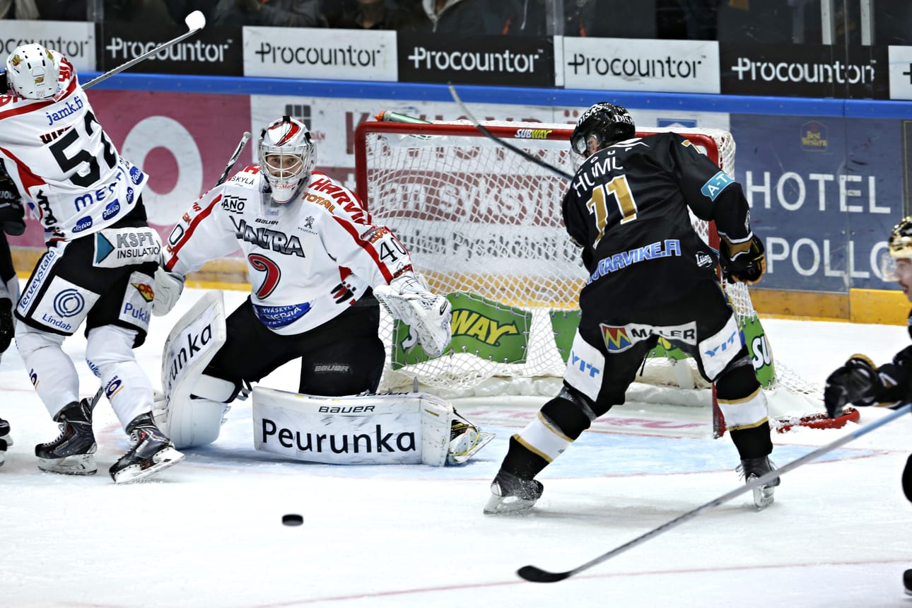 Kärpät ja Jyp kohtaavat Raksilassa.