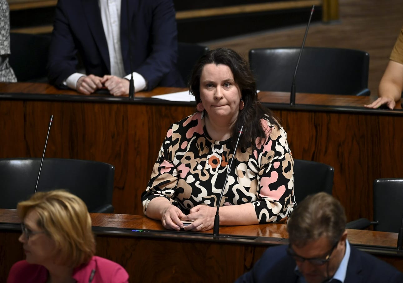 Ojala-Niemelän mukaan perustuslakivaliokunnalla on jo nyt käsiteltävänään paljon työläitä asioita ennen maaliskuun alkupuolella alkavaa vaalitaukoa. LEHTIKUVA / MARKKU ULANDER