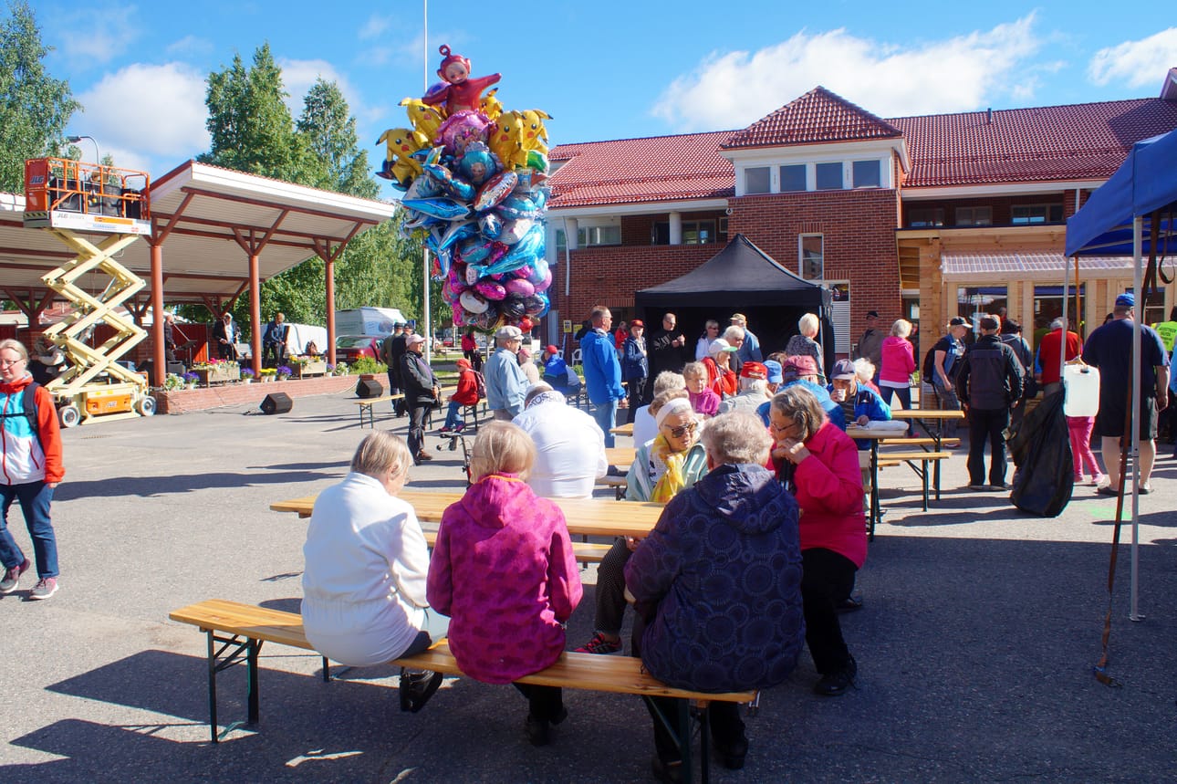 Pudasjärven markkinat, perjantai 7.7.2017.