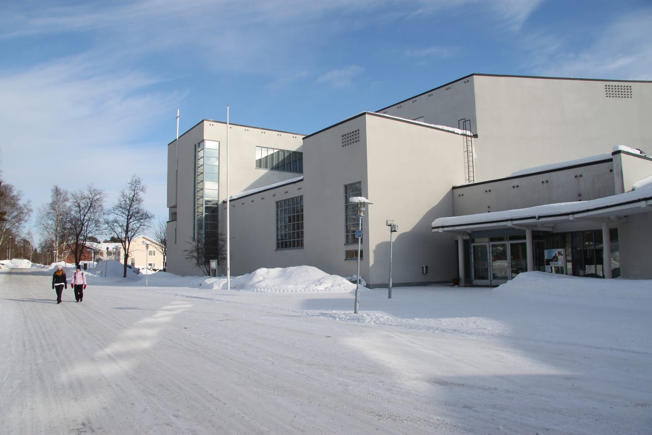 Haapaveden kirkko ja seurakuntakeskus.