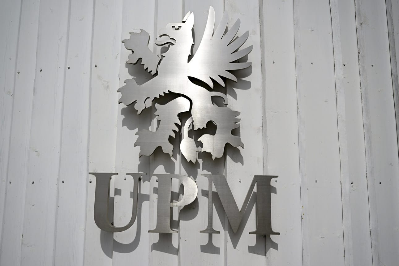 Torstaina alkuvuoden tuloksestaan kertoo muun muassa UPM. LEHTIKUVA/ Vesa Moilanen