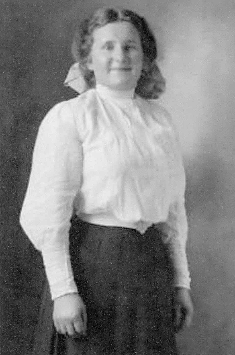 Aina Maria Seppälä nuorena.