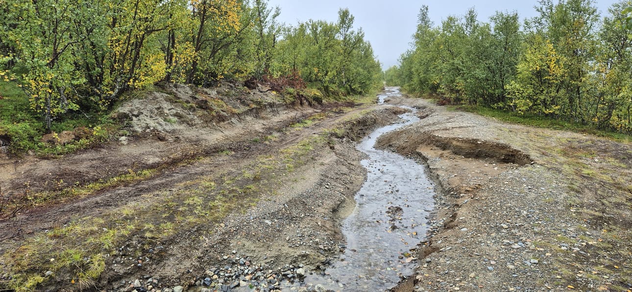 Kalkkoaivintie rakennettiin toisen maailmansodan aikana.