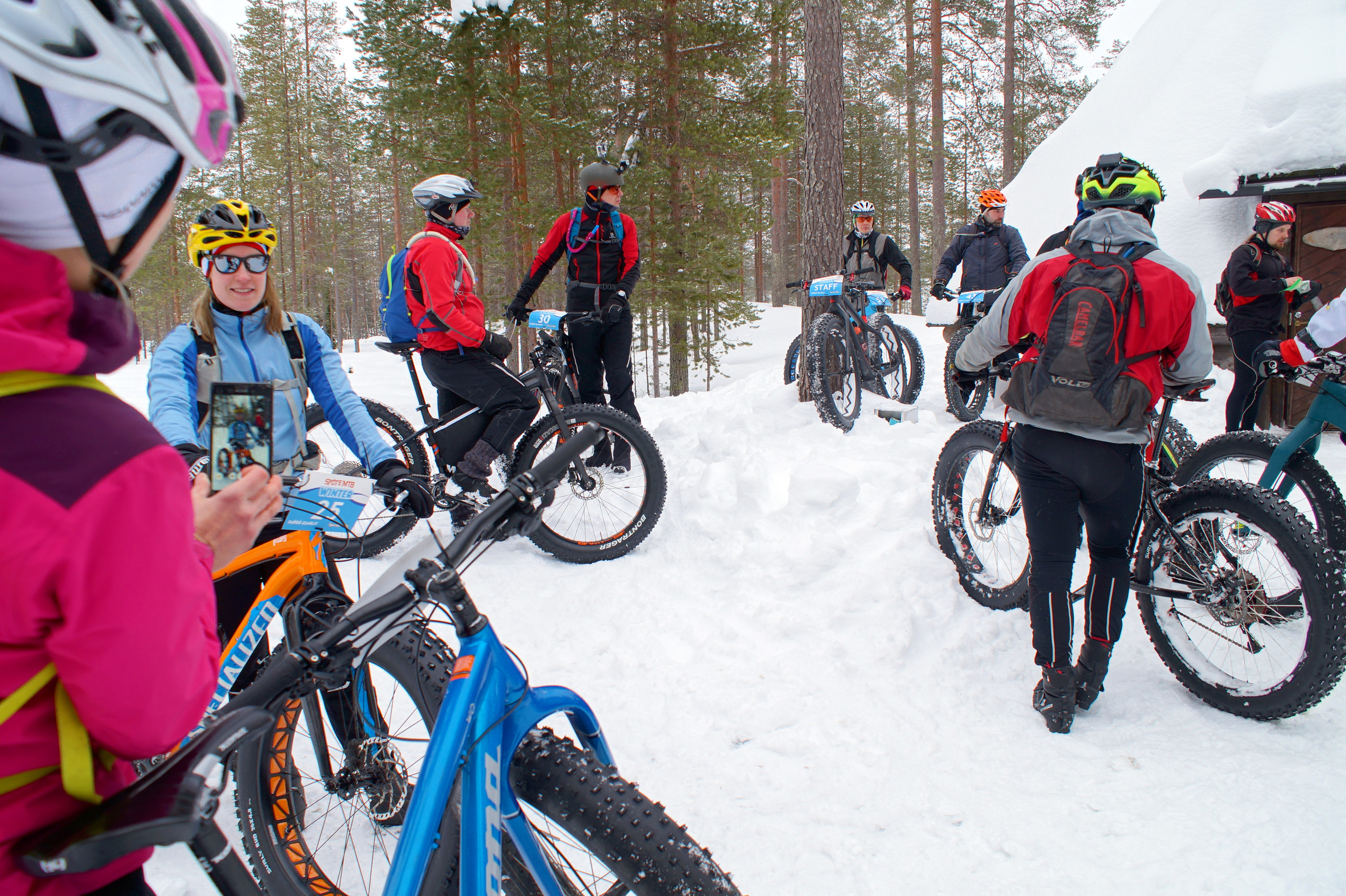 Kiinnostus Syötteen maastopyörätapahtumii on kova, osallistujia olisi tulossa enemmän kuin mukaan mahtuu.