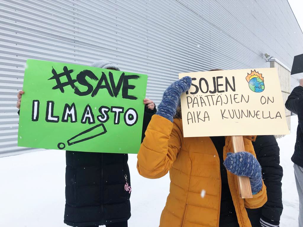 Nuoret toivovat ilmastonmuutoksesta lisää keskustelua.