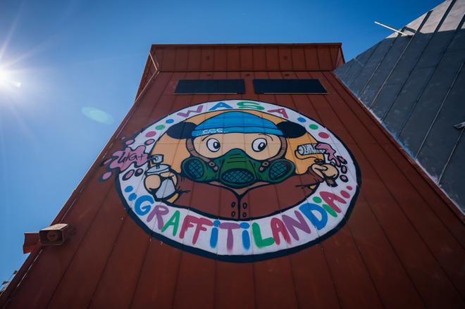 Nyt se on julki! Täältä löytyy Wasa Graffitilandian uusi paikka 