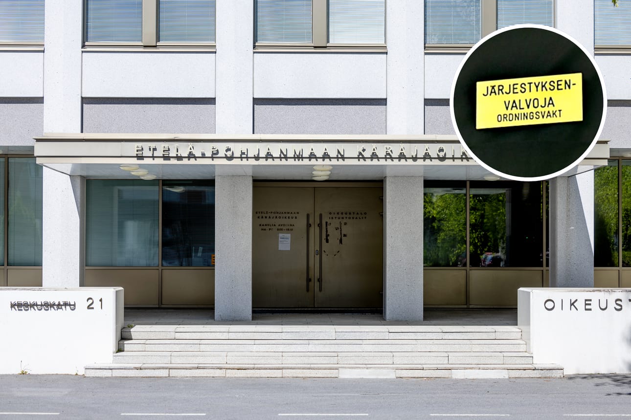 Paini ravintolassa johti järjestyksenvalvojan loukkaantumiseen.