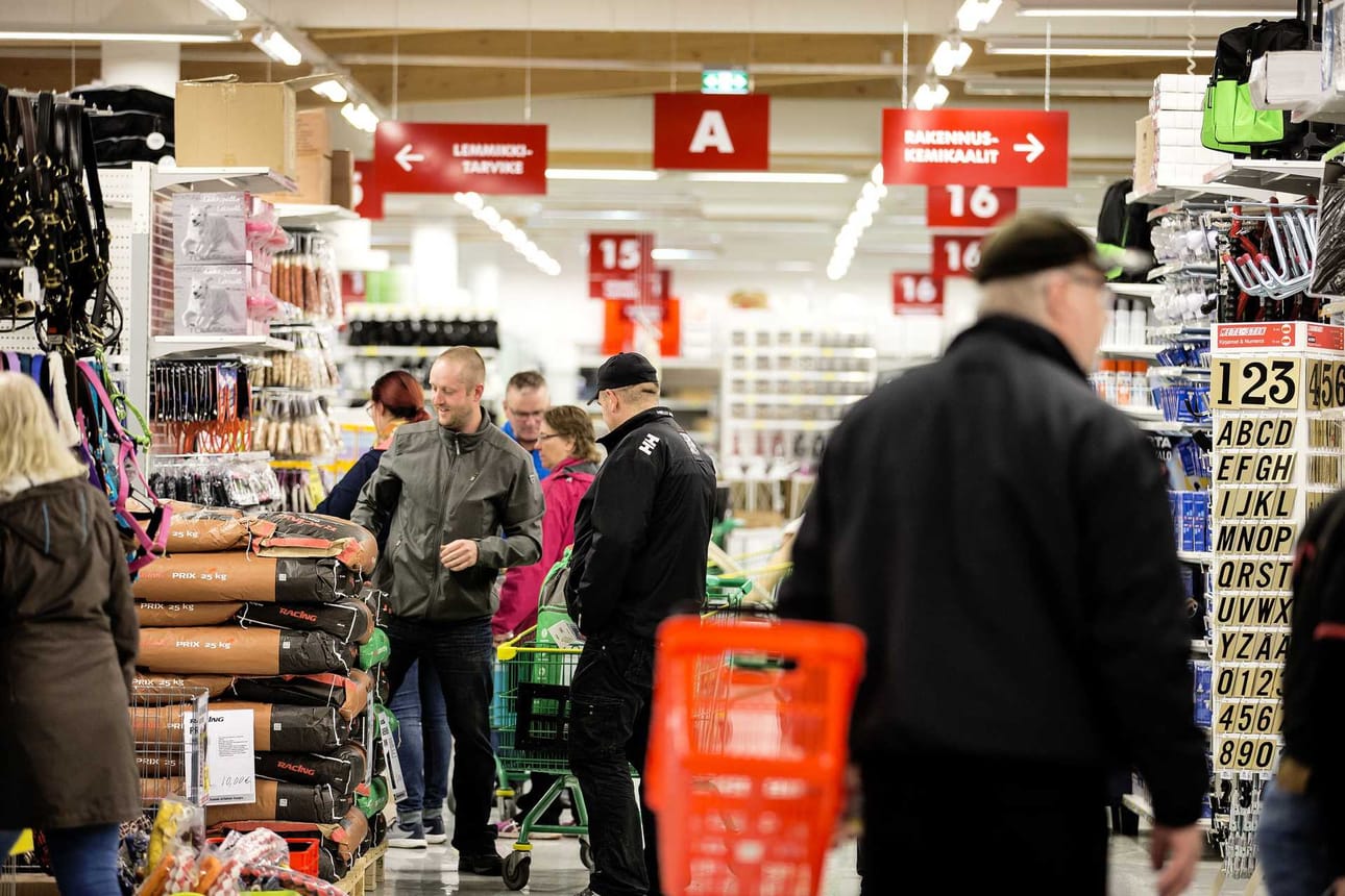 Puuilo tuli Maskun entiseen tilaan. Masku vaihtoi pienempään.
