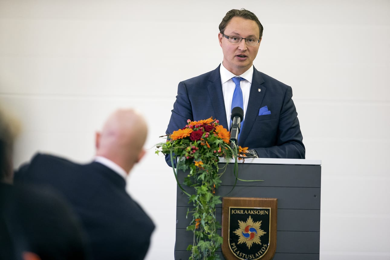 Raahen paloaseman laajennuksen vihkiäiset Raahen paloasema