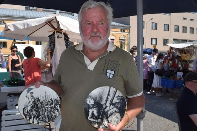 von Döbeln Juuttaalla ja Sven Tuuva Koljonvirralla. Mauri Nikulan molemmissa käsissä on raakaa voimaa. KUVAT: JUKKA IISKONMÄKI