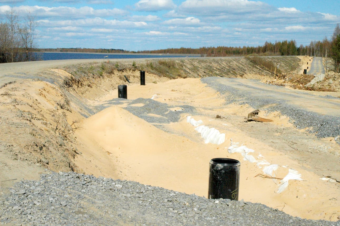 Patoa kunnostettiin vuonna 2008. Arkistokuva Sari Junnonaho