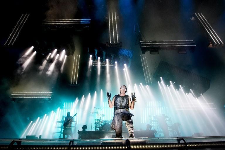Saksalainen metalliyhtye Rammstein esiintyi Seinäjoella Provinssirockissa vuonna 2016. Arkistokuva: Jaakko Elenius