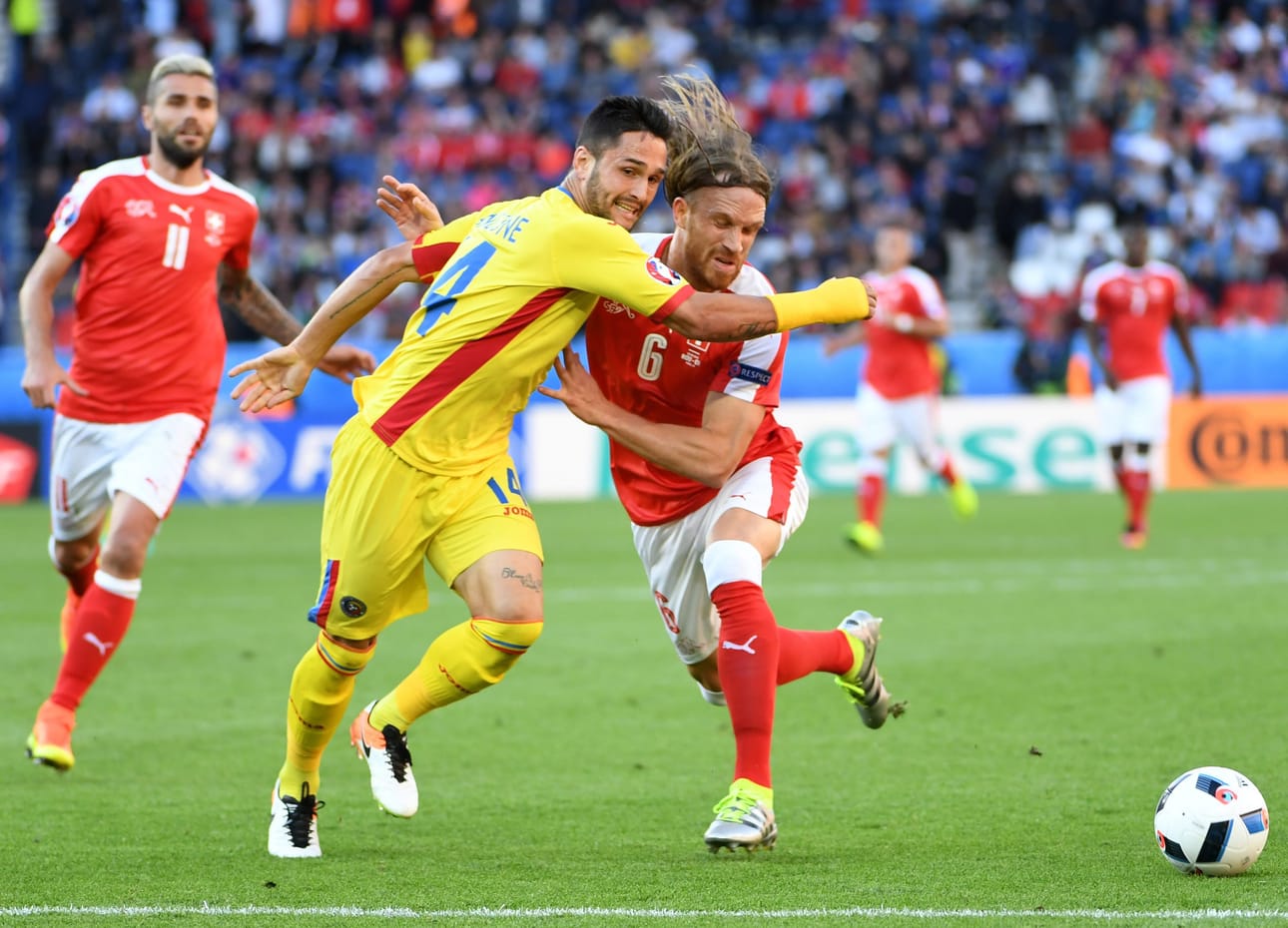 Romania ja Sveitsi päätyivät tasapeliin A-lohkon ottelussa.