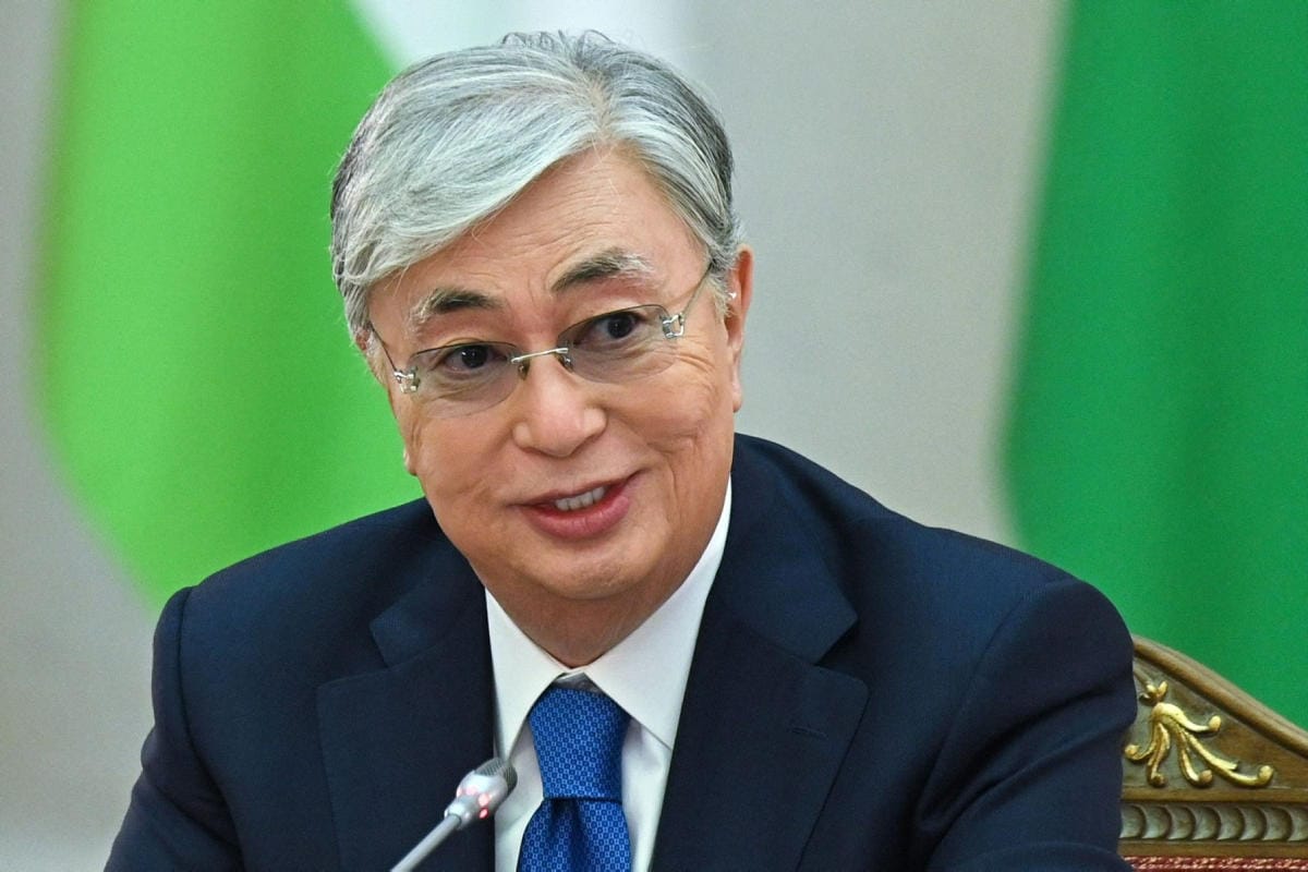 Kazakstanin presidentti Kassym-Jomart Tokajev on hyväksynyt maan hallituksen eron. Arkistokuva. LEHTIKUVA / AFP